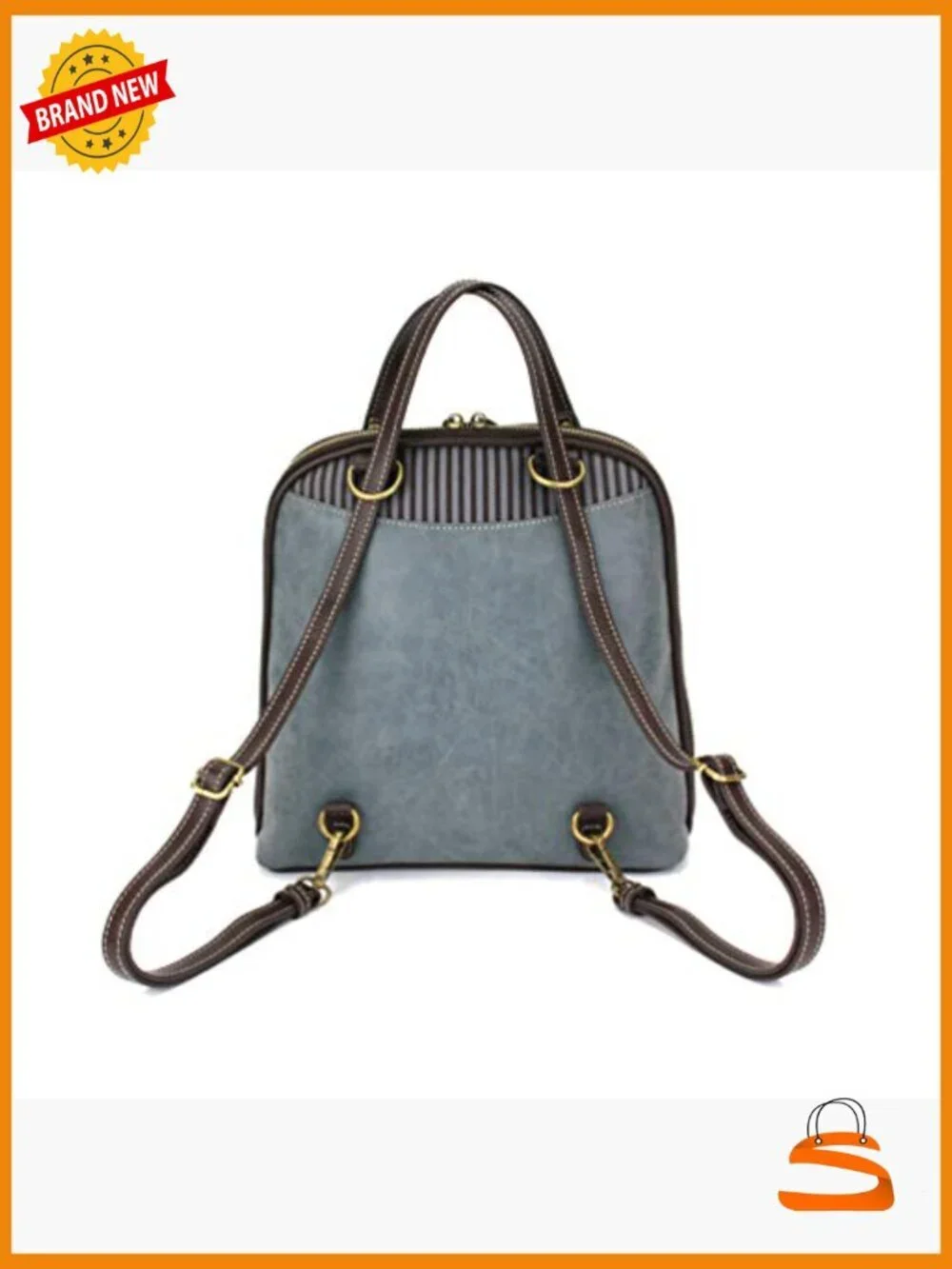 Convertible Backpack Purse with Adjustable Strap - Fits iPad Pro & Kindle